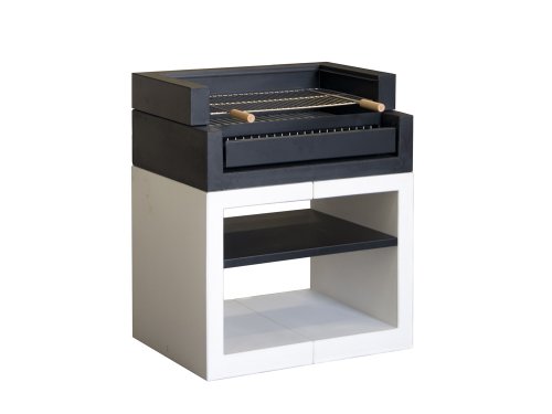 Ciro - Barbecue KITAWAY GRILL - blanc et noir