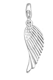 MIORE Damen-Charm Engelsflügel 925 Sterling Silber MSM147C