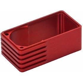 Airtronics Servo Case Heat Sink - Red Anodized from Heat Sinks