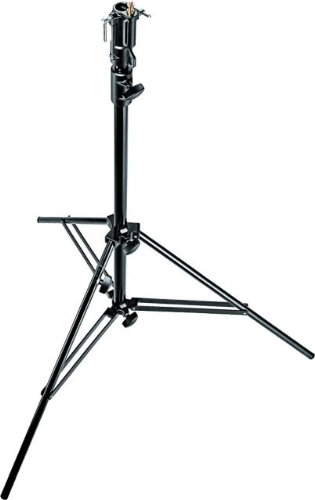 Manfrotto 008BUAC 2 Section Air Cushioned Aluminum Cine Stand with Leveling Leg (Black) On Sale
