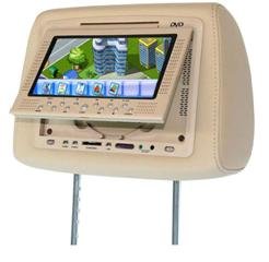 Buy 7inch Headrest Car DVD Player with Game and Ir Wireless Transmission by China now!
