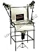 Photogenic 3-Light WEB Studio Floor Stand Strobe Kit, with 3 AKC 160 Constant Color Monolights, 2 Swivel Light Brackets, 1 Stand, 1 TST24 24 Shooting Table & 24 Riser Legs (AK60WK)
