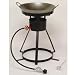 King Kooker 24WC Heavy-Duty 24-Inch Portable Propane Outdoor Cooker with 18-Inch Steel Wok