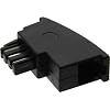 TAE-F Adapter InLine�, TAE-F Stecker auf RJ11 Buchse