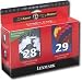 Lexmark Combo Ink Pack - 28/29