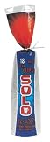 Solo 10-Ounce Plastic Clear Cups, 18-Count Packages (Pack of 12)