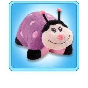 My Pillow Pet Lady Bug - Large (Pink And Purple) Pillow Pets