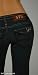 575 Denim May 75 Trucker Flap Pocket Skinny Leg Womens Jeans in Vintage