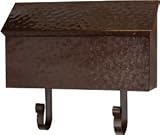 Regal Copper Mailbox - Hammered Dark Antique Copper