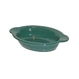 Fiesta 9 Inch by 5 Inch Individual Oval Casserole, Evergreen