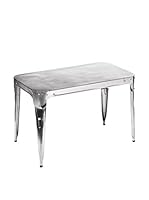 Metal Loft Mesa De Comedor Aviator Plateado