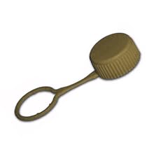 Corning Axygen SC-LP-BR Looped Microcentrifuge Tube Screw Caps without O-Ring for Axygen 0.5, 1.5 or 2mL Tubes, Brown PP (1 Case: 50 Caps/Bag; 10 Bags/Unit; 8 Units/Case)
