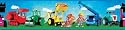 RoomMates RMK1163BCS Bob The Builder Peel & Stick Border, 5-Yards