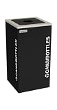 EX-CELL Kaleidoscope Collection Recycling Containers - Black