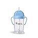 ZoLi BOT XL Straw Sippy Cup-Blue 9 oz