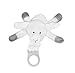 Plush Lamb Pacifier Holder | SNAP-CLOSURE & MAM/NUK ADAPTER INCLUDED | For Pacifier & Teethers