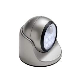 Fulcrum 20031-101 Motion Sensor LED Porch Light, Silver