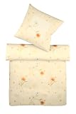 Kaeppel G-008128-37D1-VEMF Bettwäsche 2-teilig Flirt 135 x 200 cm MF Flanell, Farbe: apricot