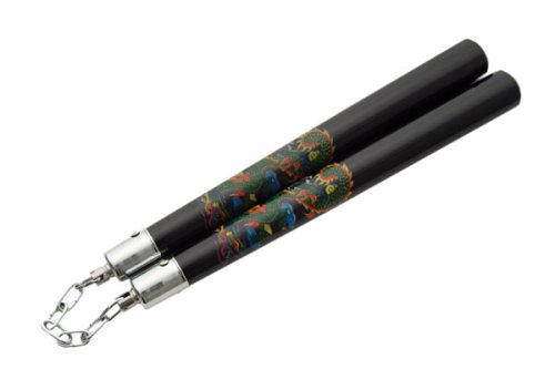 BLACK DRAGON NUNCHUCKS