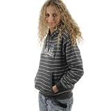 Lonsdale Stripe OTH Ladies Charcoal Marl 12
