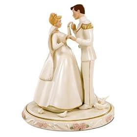 Lenox Cinderella Wedding Day Cake Topper