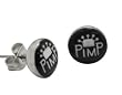 Pimp Logo Earrings - 6mm - Sold as a Pair