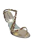 BEVERLY FELDMAN Hyped-Up in Brown Snake / Gold