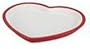 Cuisinart CCB50-212HR Chef's Classic Ceramic Bakeware 12-Inch Heart Platter, Red
