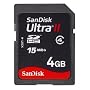 SanDisk Ultra II SDHC 4GB SD Memory Card (SDSDRH-004G-A11, US Retail Package)