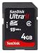 SanDisk Ultra II SDHC 4GB SD Memory Card (SDSDRH-004G-A11, US Retail Package)