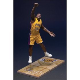 McFarlane Toys NBA Sports Picks Series 2 Shaquille O'Neal (Los Angeles Lakers) Yellow Jersey Action Figure