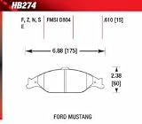 Hawk Performance HB274Z.610 Performance Ceramic Brake Pad