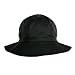 REVERSIBLE BLACK BUCKET STYLE RAIN HAT