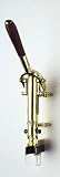 Zeus Uncorking Machine, Wall-mounted, Brass Plated