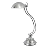 Quoizel Insight Silver 1 Light Task Lamp