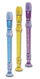 JHS Hornby Clear C Descant Recorders - Yellow