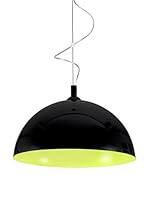 SEGNO Lámpara De Suspensión Led Moon Black Yellow Negro/Lima