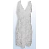 Sexy Wedding Halter Dress - Palm Trees Hawaiian Aloha Crisscross Back Fitted Halter Sun Dress in Wedding White - Regular and Plus Size