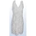 Sexy Wedding Halter Dress - Palm Trees Hawaiian Aloha Crisscross Back Fitted Halter Sun Dress in Wedding White - Regular and Plus Size