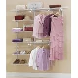 Rubbermaid 3H88 Configurations 3-to-6-Foot Deluxe Custom Closet Kit, White