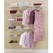 Rubbermaid 3H88 Configurations 3-to-6-Foot Deluxe Custom Closet Kit, White