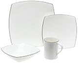Mikasa Couture Platinum 4-Piece Place Setting, Service for 1