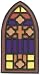 JOLEE'S BY YOU-STAINED GLASS WINDOW