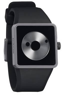 Nixon Newton Watch - Men's Black / Gray, One Size
