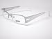 JEAN PAUL GAULTIER FRAMES AUTHENTIC DESIGNER FASHION PRESCRIPTION EYEGLASSES WOMENS SILVER|WHITE FRAME|DEMO LENS JPG092 0528