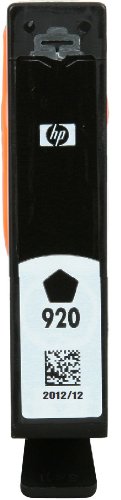 HP 920 Black Ink Cartridge in Retail Packaging (CD971AN#140) HP 920 Black Ink Cartridge in Retail Packaging (CD971AN#140)