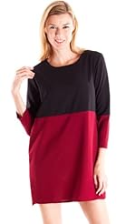 Polyester High-Low-Hem  Shirt  Dress