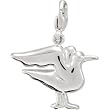 Sterling Silver Seagull Charm