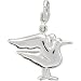 Sterling Silver Seagull Charm