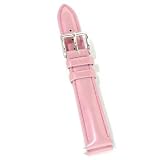 Invicta 16MM Pink Patent Leather Strap